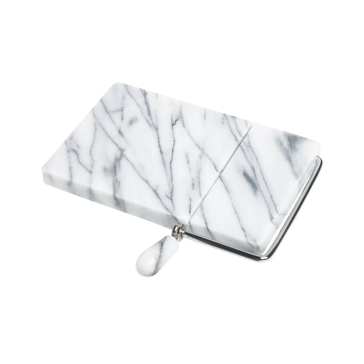 Fox Run Cheese Slicer - Marble - White