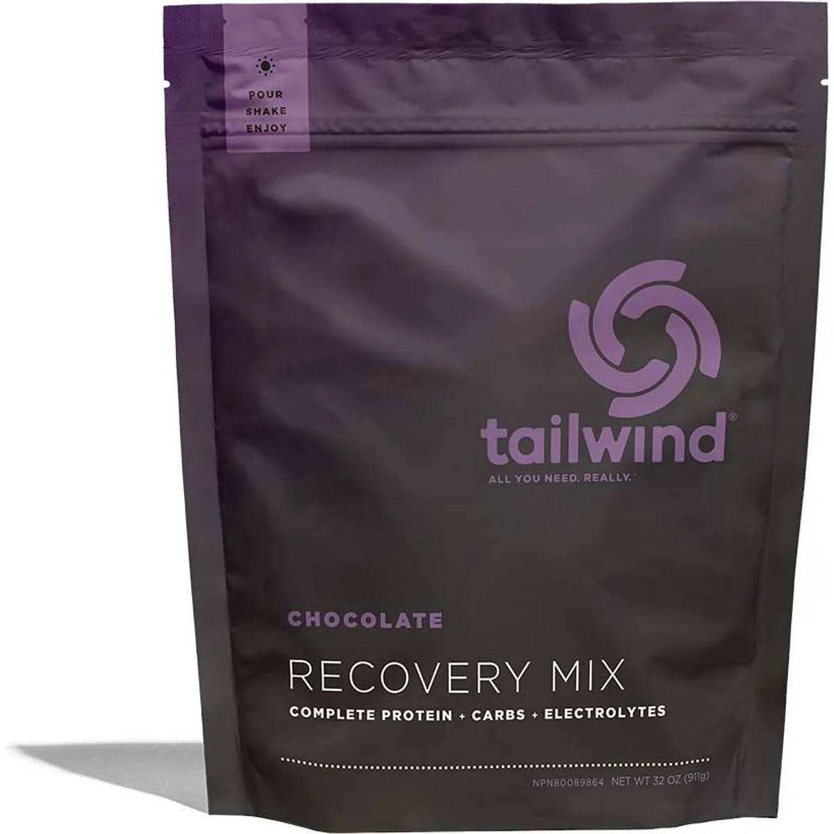 Tailwind Nutrition Rebuild Recovery - Chocolate, 15 Serving