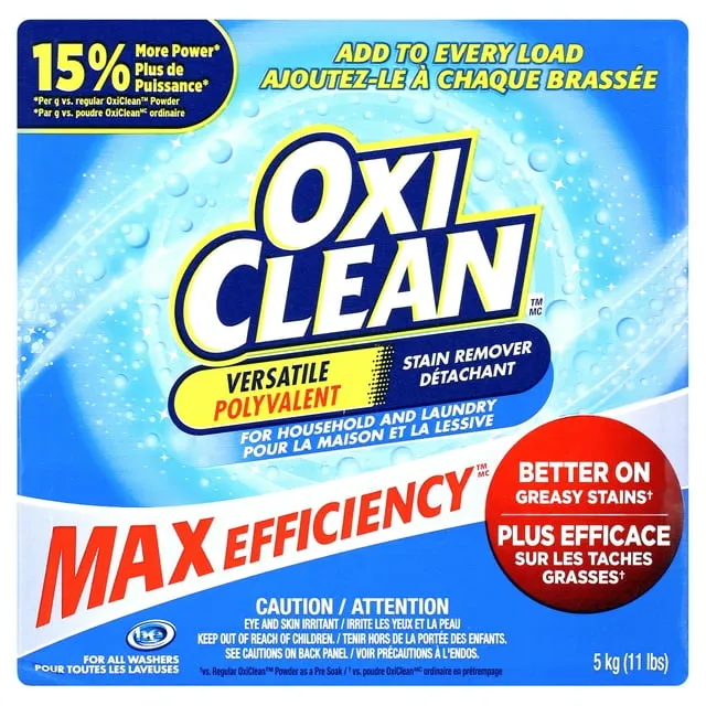 OxiClean Verstaile Stain Remover for Household and Laundry - 64 Loads (for All Machines Including He)