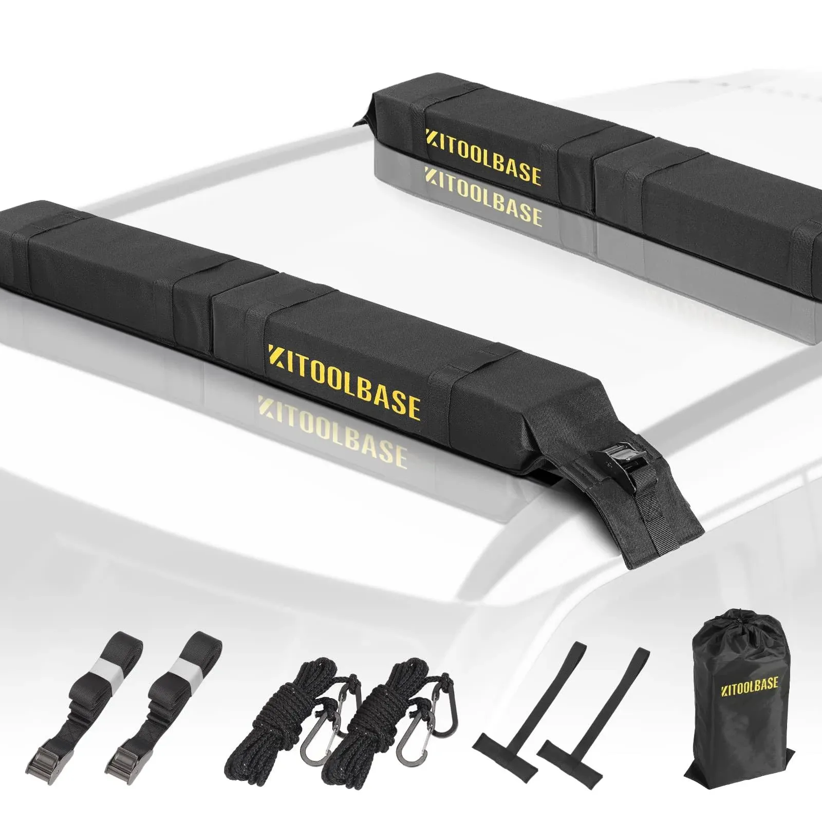 The Soft Roof Rack Pads for Kayak/Sup/Padd<wbr/>leboard/Canoe/<wbr/>Snowboard/Wind<wbr/>surfing