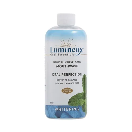 Lumineux Oral Essentials enjuague bucal blanqueador no tóxico certificado 16 fl ...
