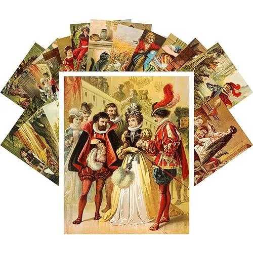 Vintage PostCards 24 pcs Carl Offterdinger Classic Fairy Tales Vintage Book Art