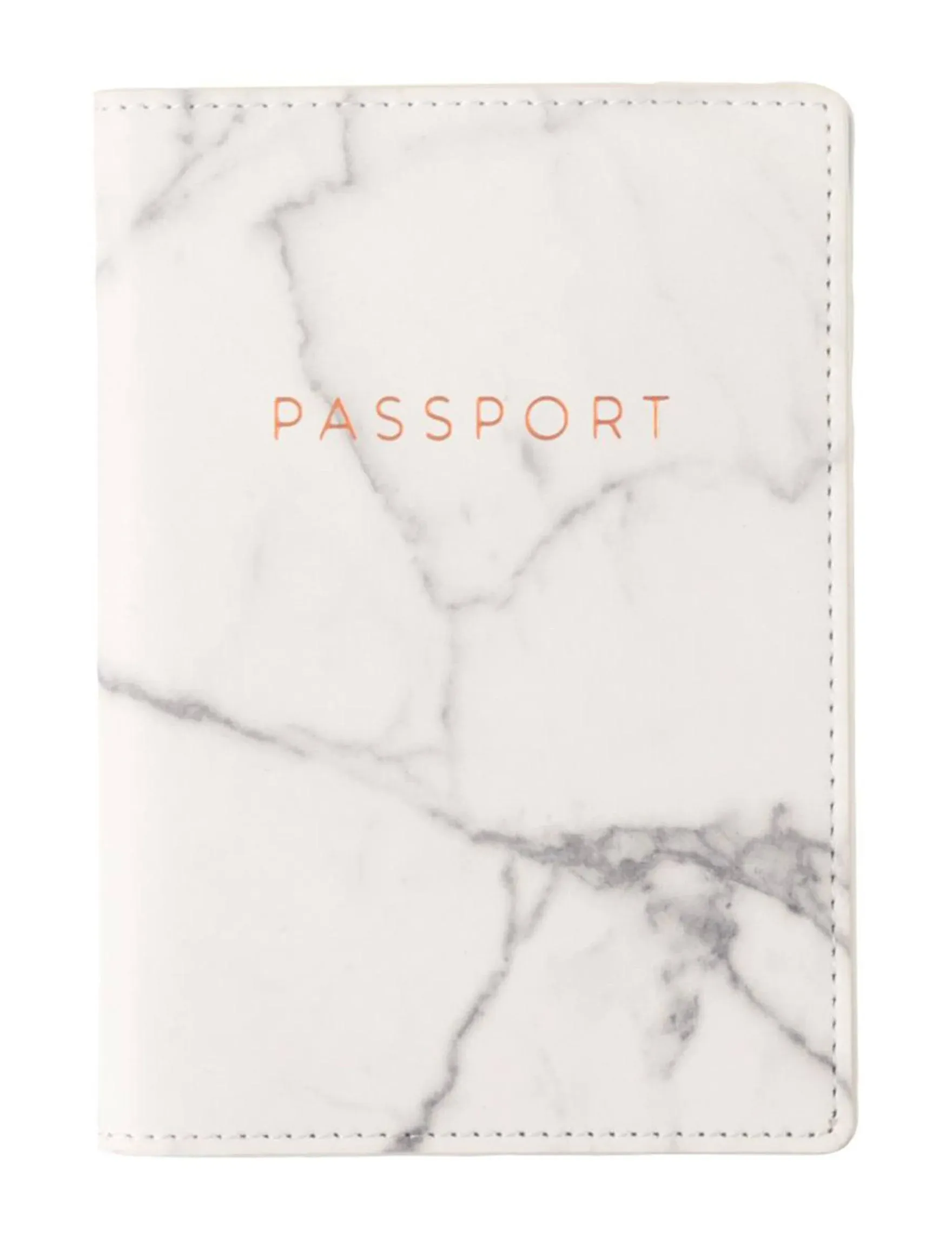 "Let's Go Iridescent Passport Cover"