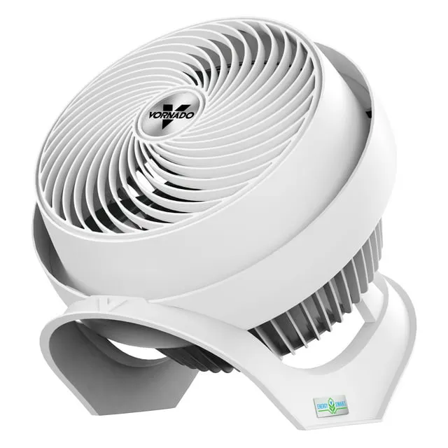 Vornado 733DC Whole Room Energy Smart Air Circulator Fan, Variable Speed Control, White