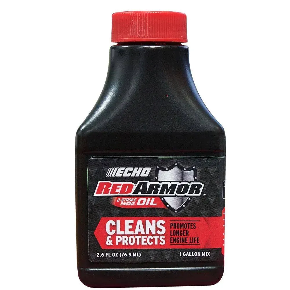 ECHO Red Armor 2.6 fl. oz. 2-Stroke Cycle Engine Oil 1 Gallon 50:1 Mix