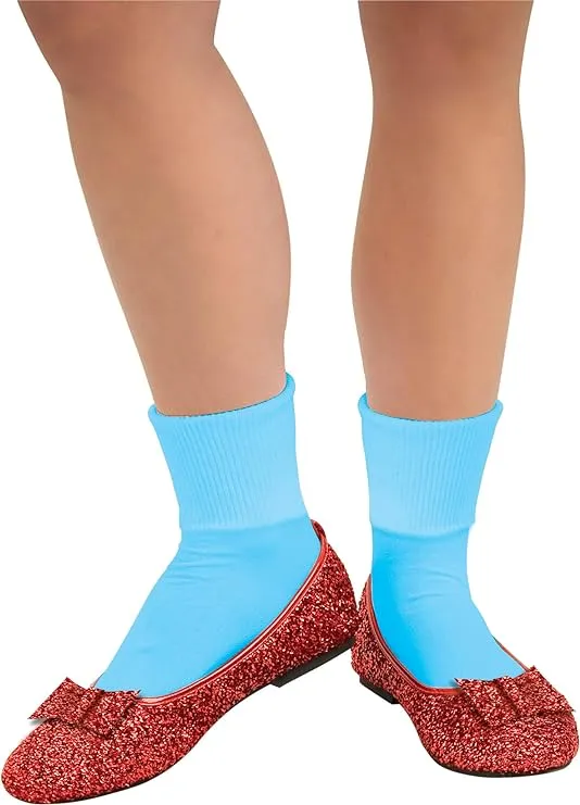 Deluxe Sequin Dorothy Shoes - Adult Costume Accessory