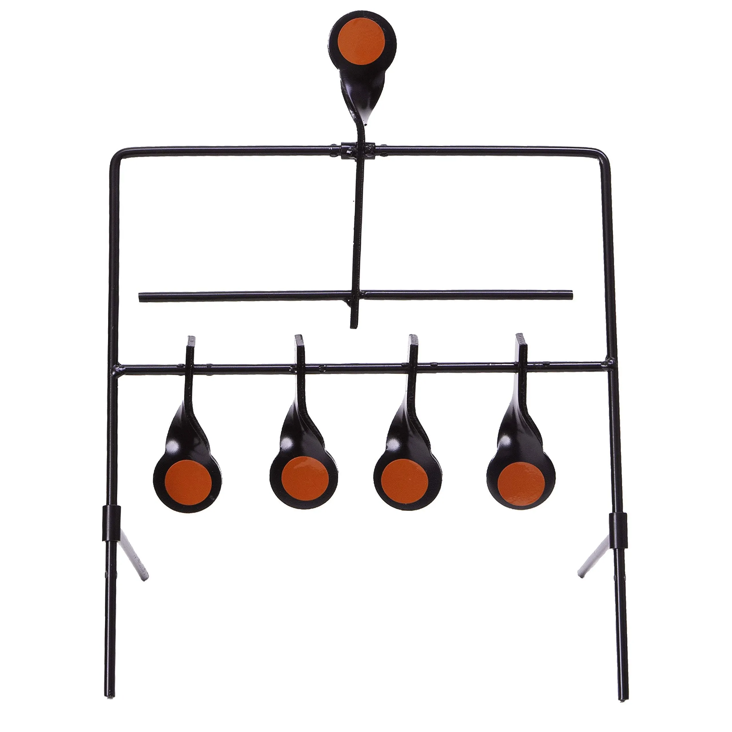 Allen 15285 Ez Aim Target-Resetting - Steel Target Black - 15285