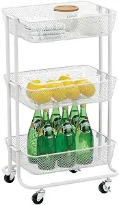 3-Tier Rolling Cart