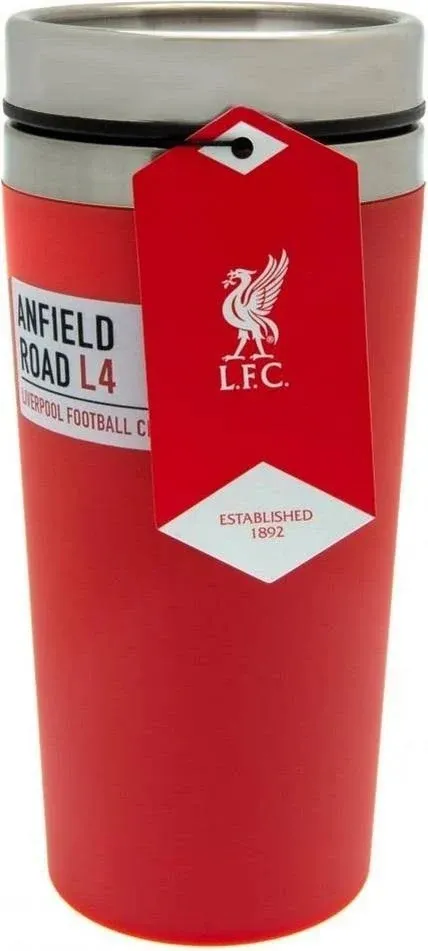 Liverpool FC Anfield Road Travel Mug Red (One Size)