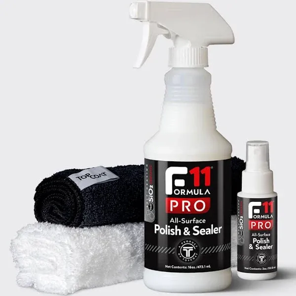 TopCoat F11PRO All-Surface Polish & Sealer Spray Bottle The Most Advanced Water-based Ceramic Coating for Cars