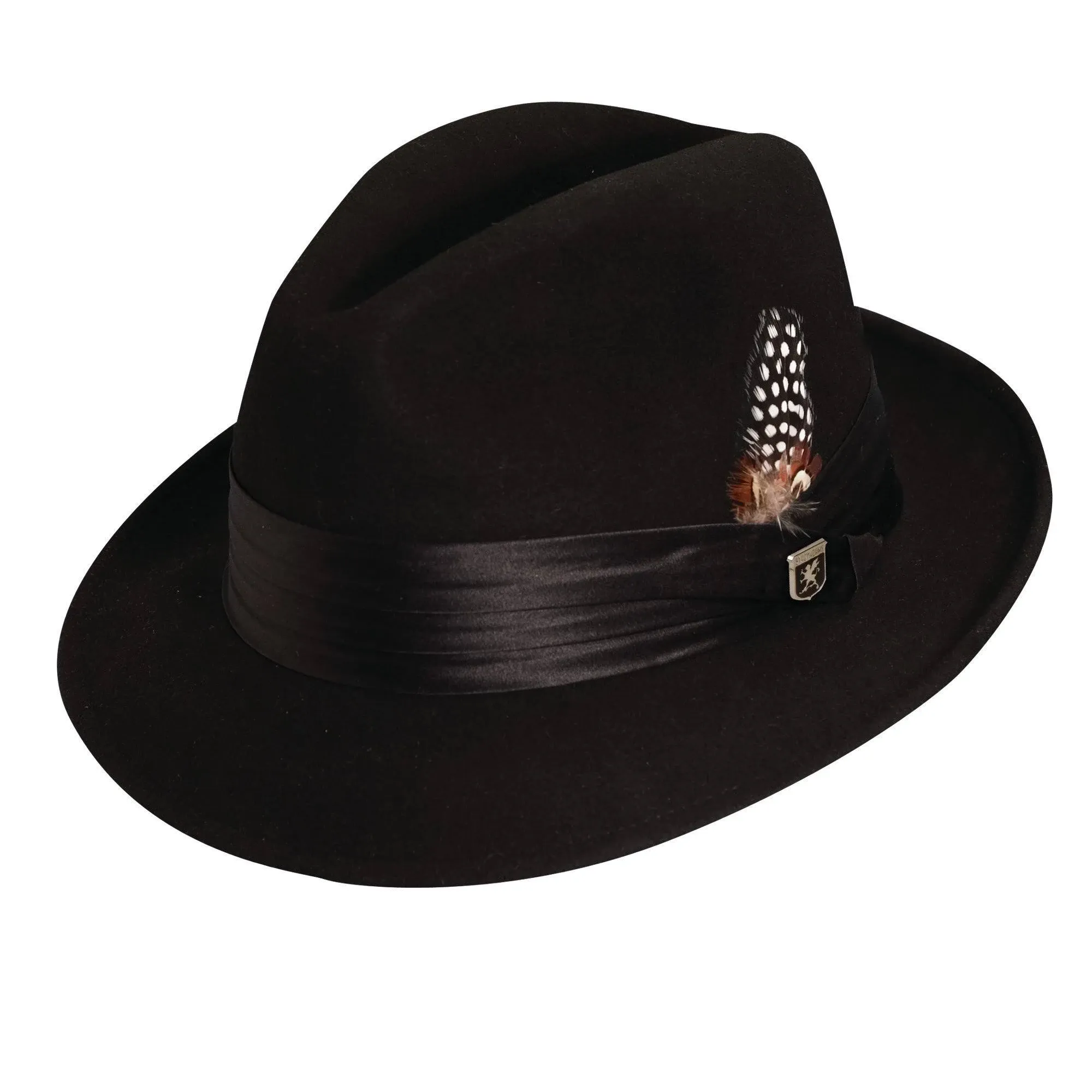 Wool Fedora the "Newark" Hat by Stacy Adams SAW566