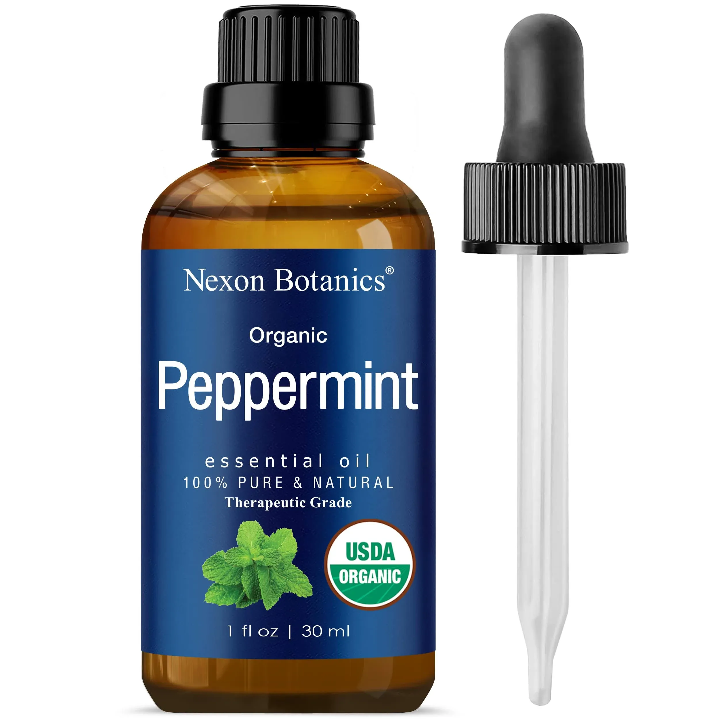 Organic Lemon Essential Oil 30 ml - Pure Organic Lemon Oil - Natural Lemon Essential Oil Organic for Diffuser, Aromatherapy, Skin, Hair Care - Aceite de Limon - Citrus Essential Oils - Nexon Botanics