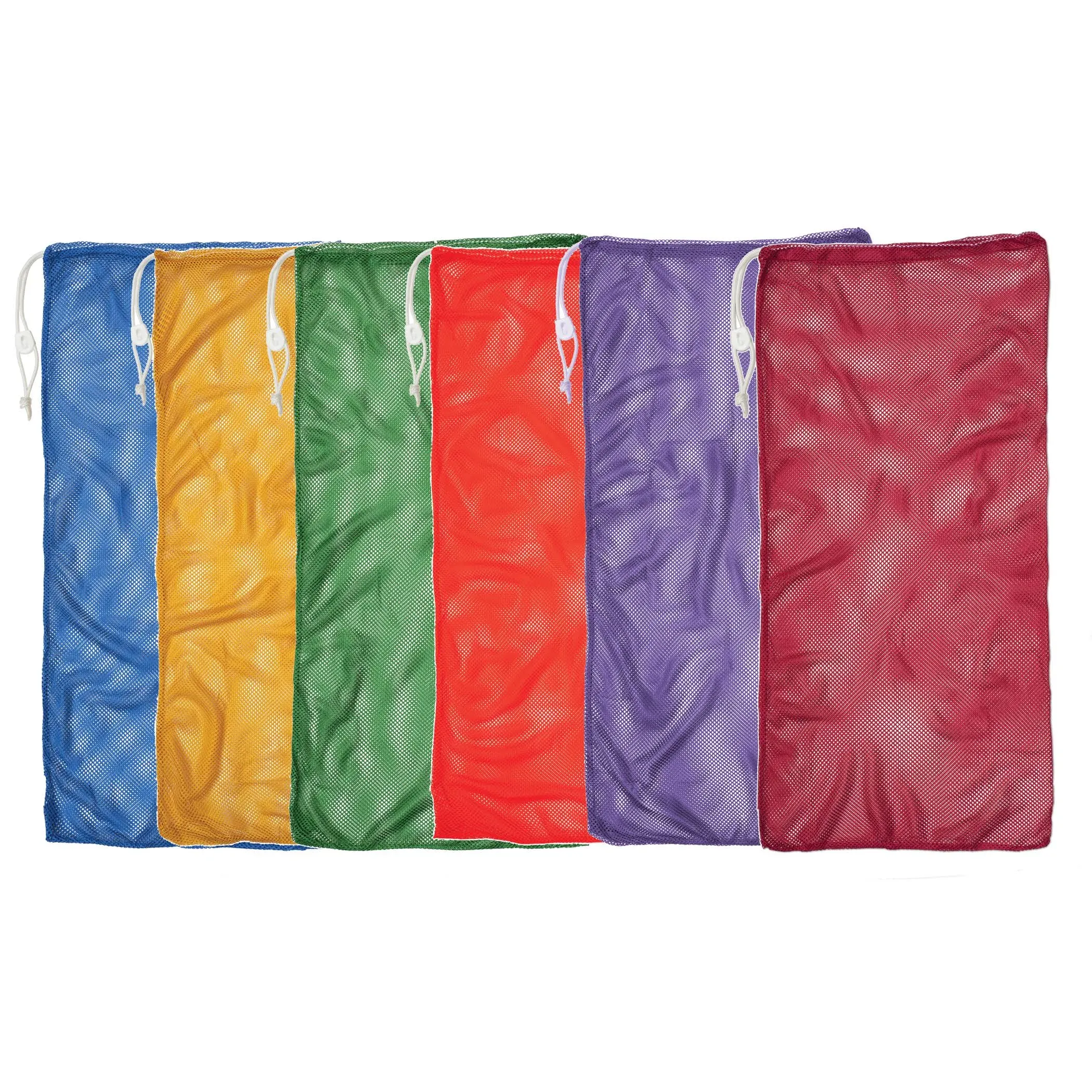 Champion Sports 24" x 48" Mesh Bag Set of 6 Colors