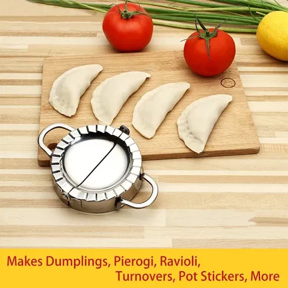 Best Utensils Stainless Steel Ravioli Mold Pierogi Dumpling Maker Wrapper Pastry ...