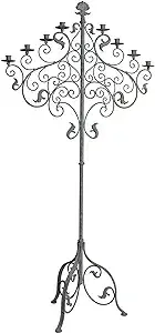 Castle Vecchio Floor Candelabra - Traditional - Candleholders - by XoticBrands Home Decor | Houzz