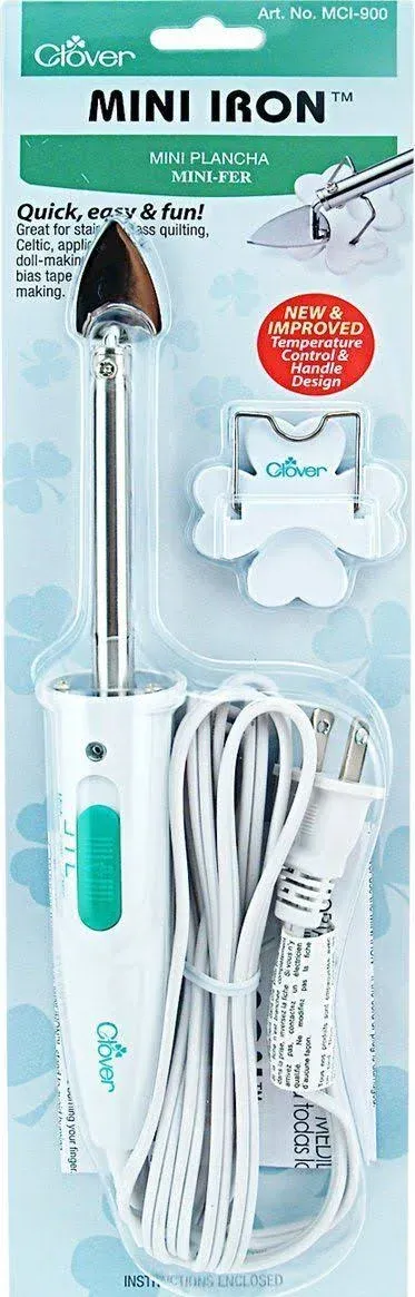 Clover Mini Iron with Stand! Art No. MCI-900