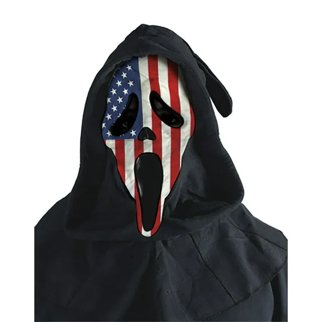 Fun World Ghost Face Patriotic Mask Adult Unisex