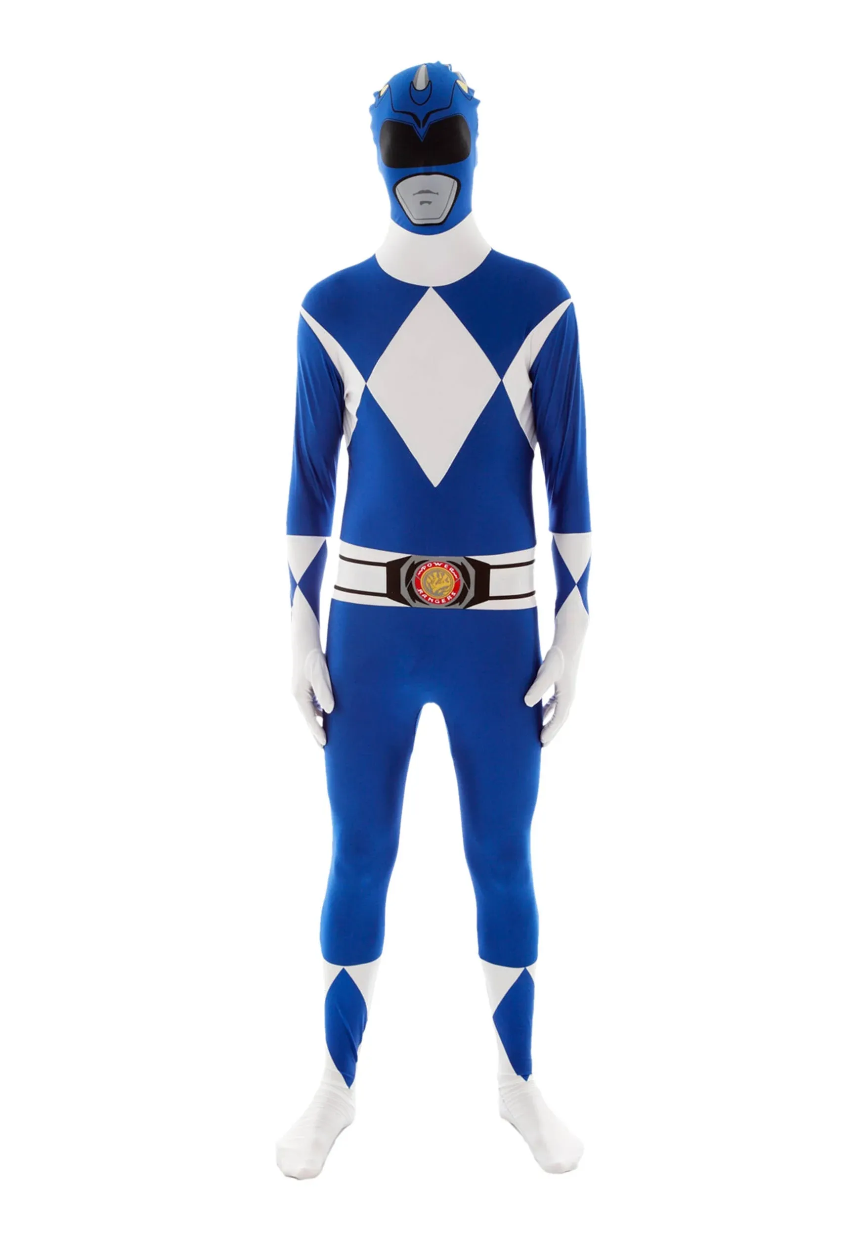 Morphsuits Power Rangers Blue Ranger Morphsuit Costume Adult Mens