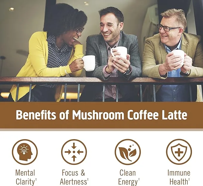 Om Mushroom Coffee Latte Blend