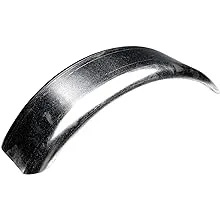 "Tie Down Engineering 86264 Fender Single Round Galvanized Fits 8"" Tire 1 Per Pk", silver, standard