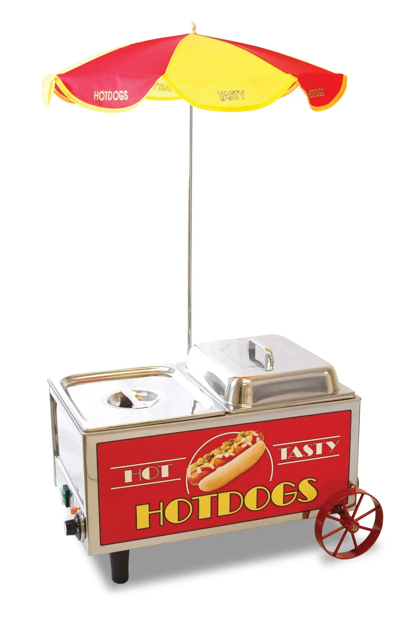 Benchmark 60072 Hot Dog Mini Cart Steamer