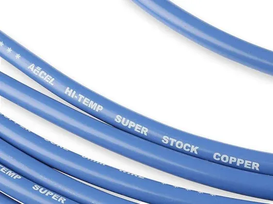 Accel 4039b Spark Plug Wire Set - Super Stock Copper Core 8mm - 90