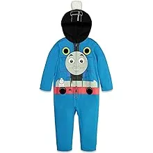 Thomas & Friends Infant Baby Boys Costume Zip-Up Coverall with Hood 24 Months