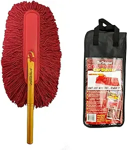 California Car Duster 62442 Standard Car Duster with Wooden Handle,RedCalifornia Car Duster 62442 Standard Car Duster with Wooden Handle,Red