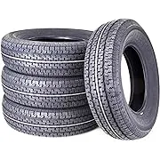 Free Country Heavy Duty Trailer Tire St205/75r15 Load Range E Steel Belted Radial w/Scuff Guard