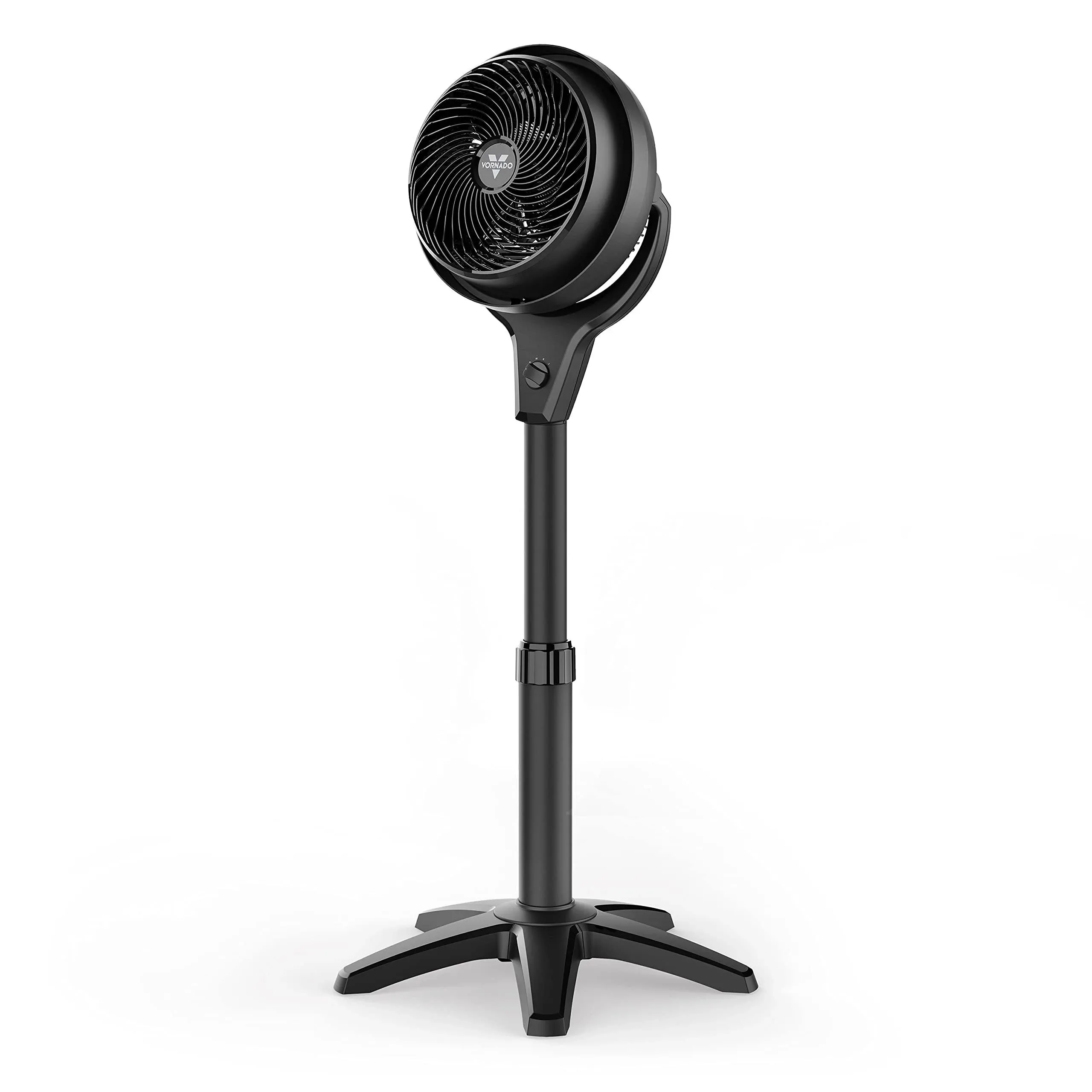 Vornado 602 Whole Room Air Circulator Pedestal Fan with 3 Speeds, Adjustable ...