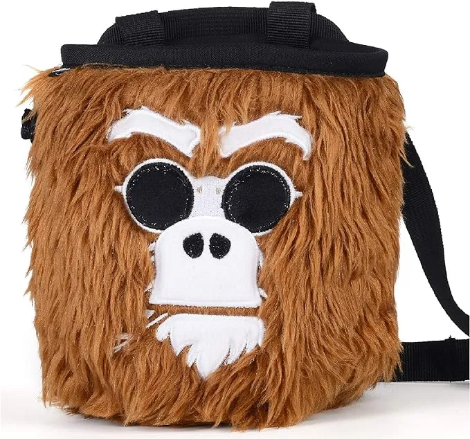 Monkey Chalk Bag - Cool Animal Chalk Bag Edition for Rock Climbing