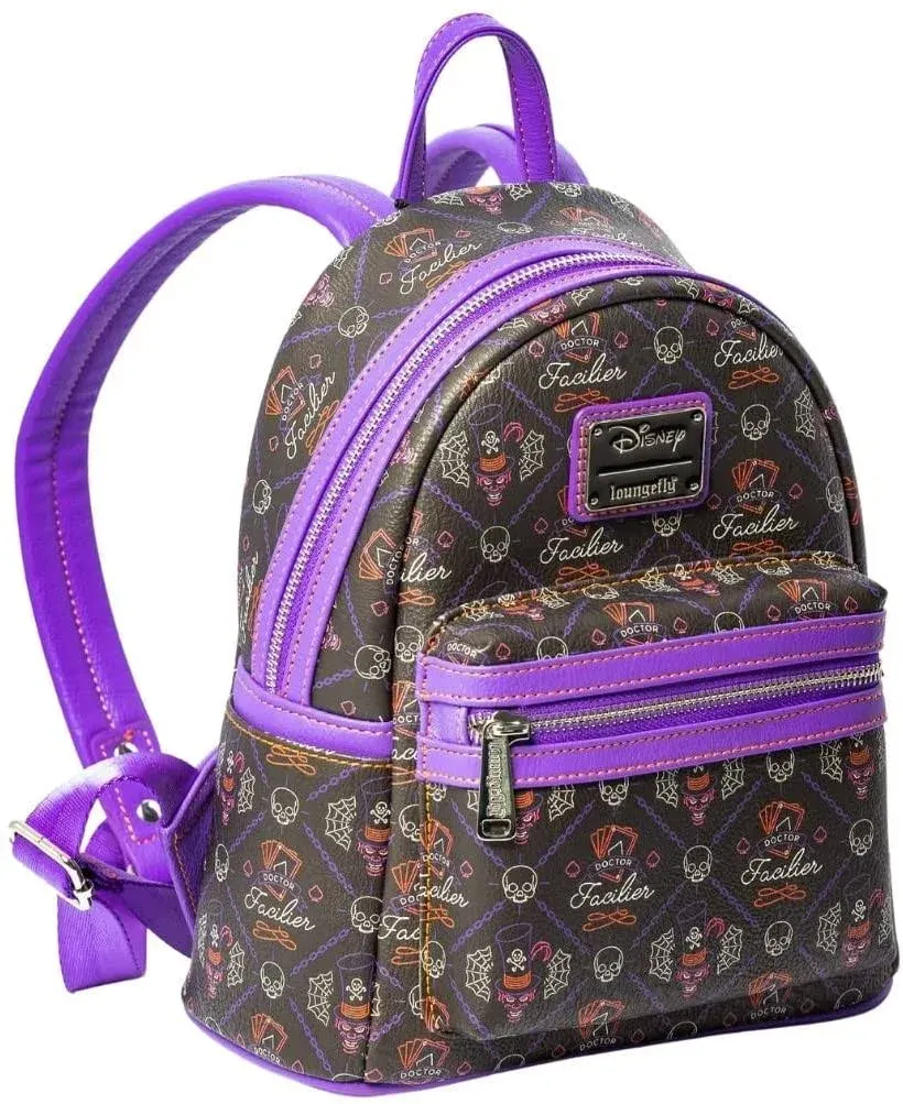 Loungefly x Disney Villains Dr Facilier AOP Mini Backpack