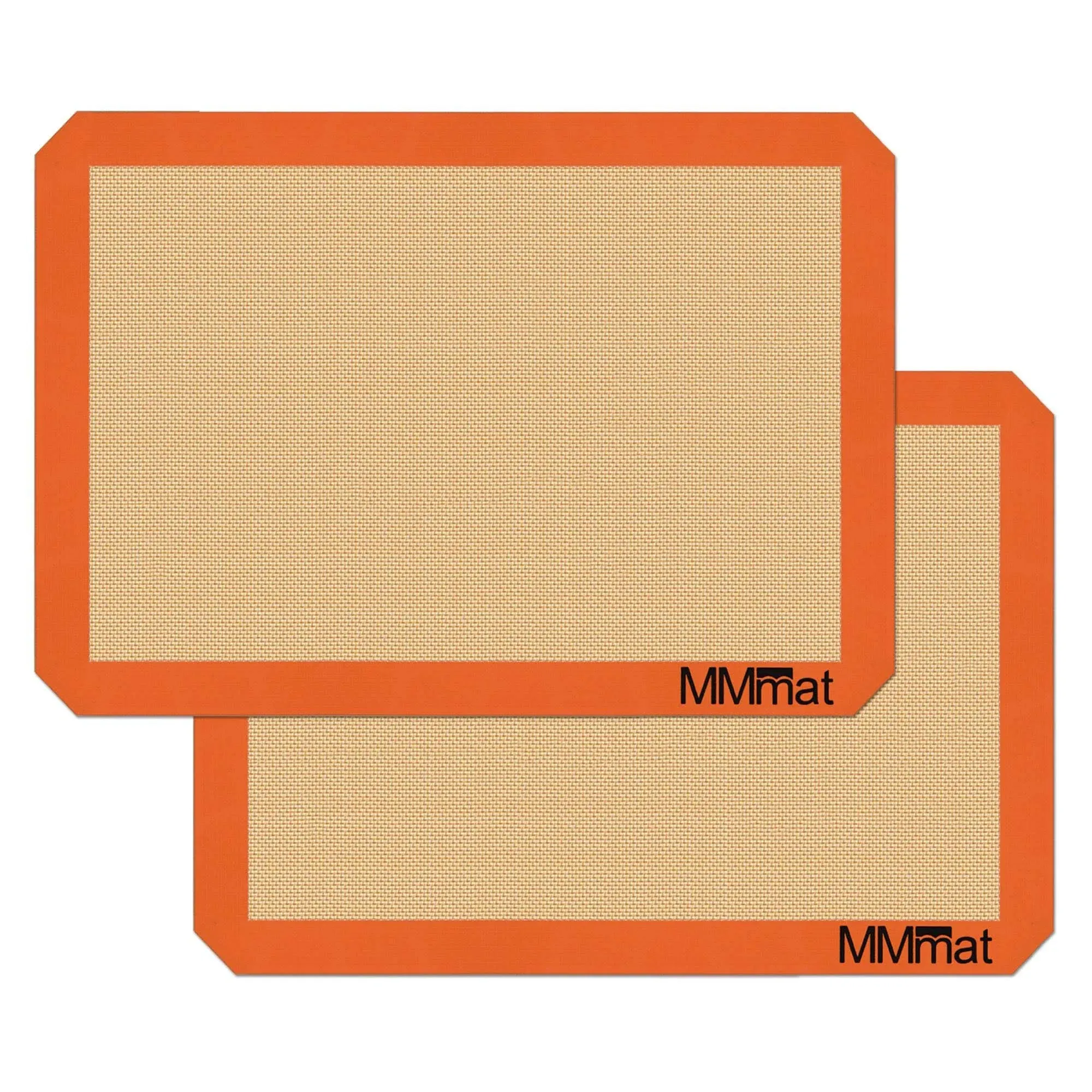 MMmat Silicone Baking Mats - Best German Silicone - Half Sheet Baking Mat, Set of 2