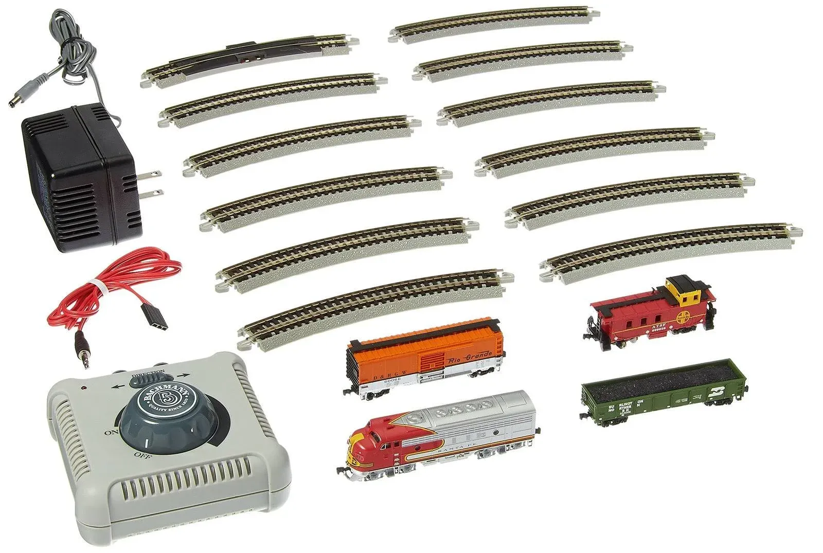 Bachmann Super Chief N Scale Train Set