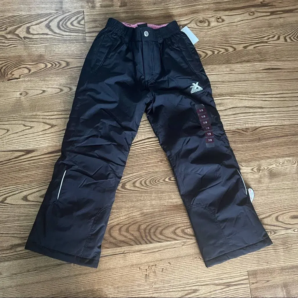 Zeroxposur NWT Girls size 7/8 Snow/Ski Pants