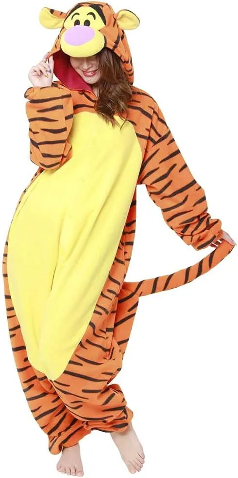 SAZAC Tigger Kigurumi - Adult Costume from USA