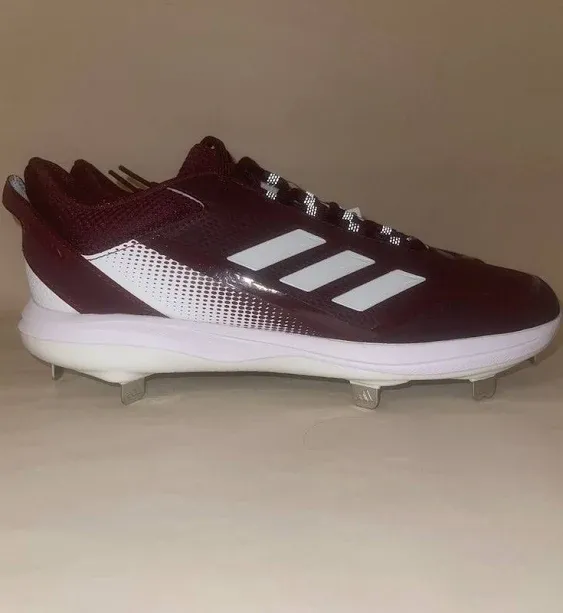 Get Today - Adidas Icon 7 Red Metal Baseball Cleats - New Men | Color: White ...