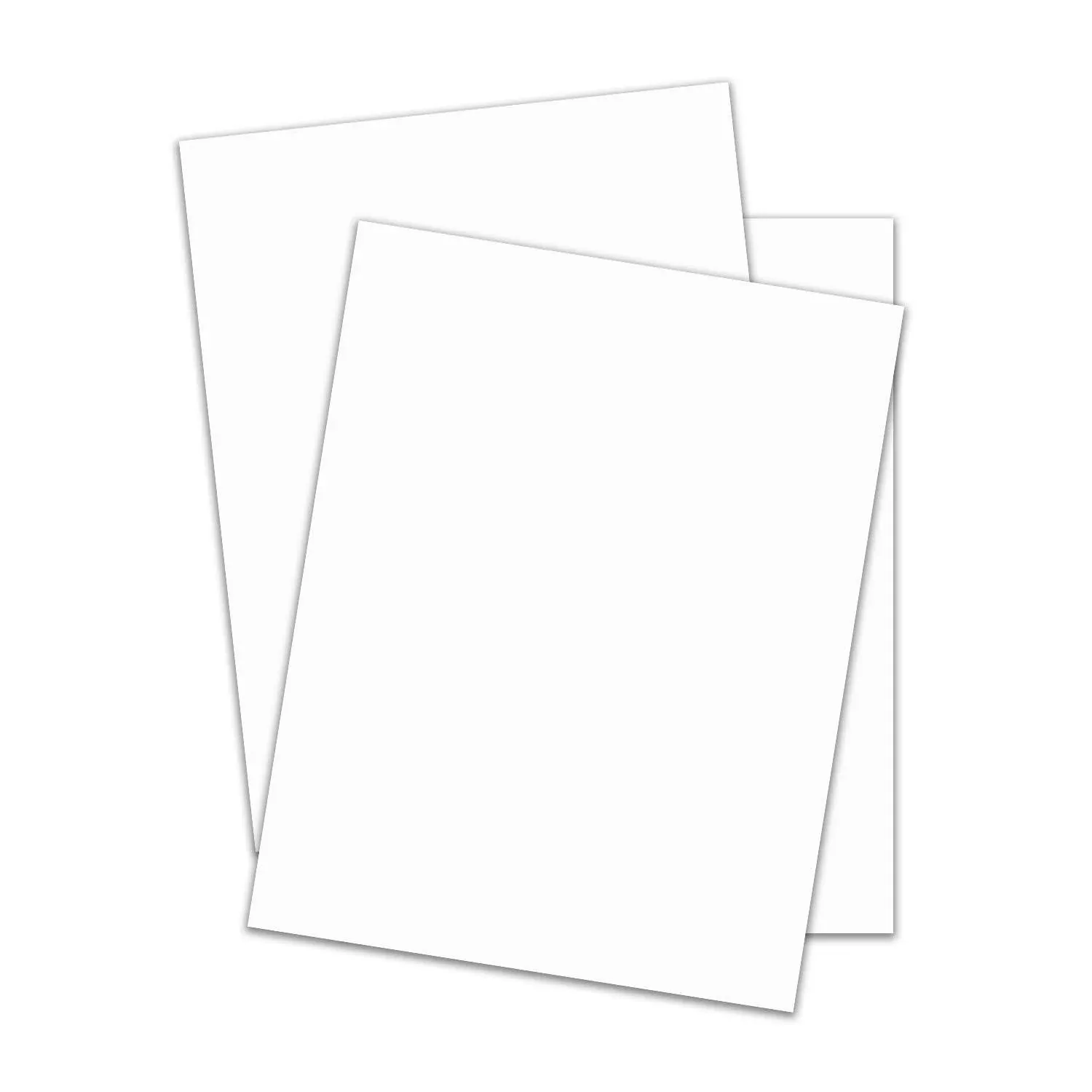 White Silk Matt Card Stock 130lb. Cover (300gsm) - 50 Pk (8.5 x 11)