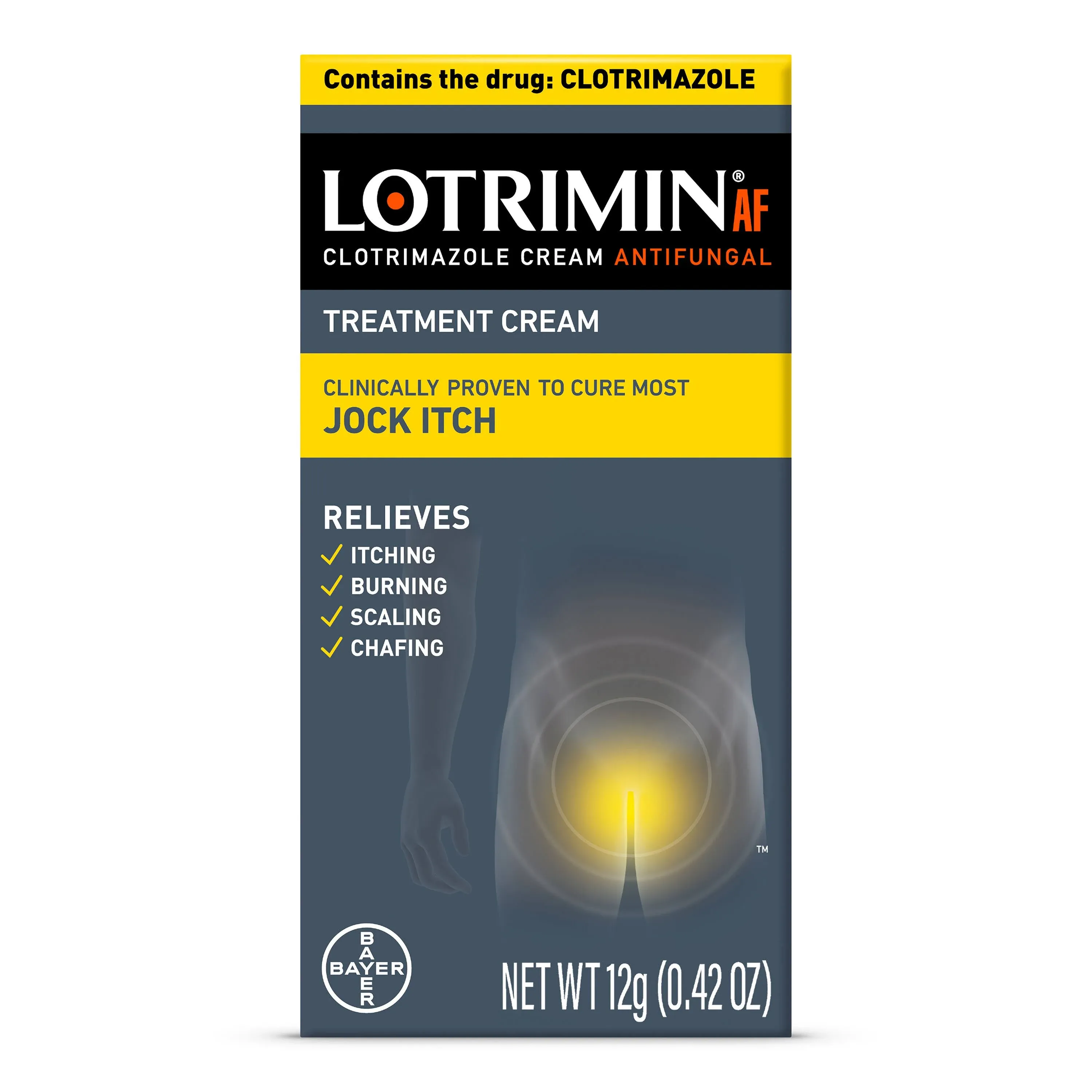 Lotrimin Jock Itch Treatment Cream (0.42 oz)