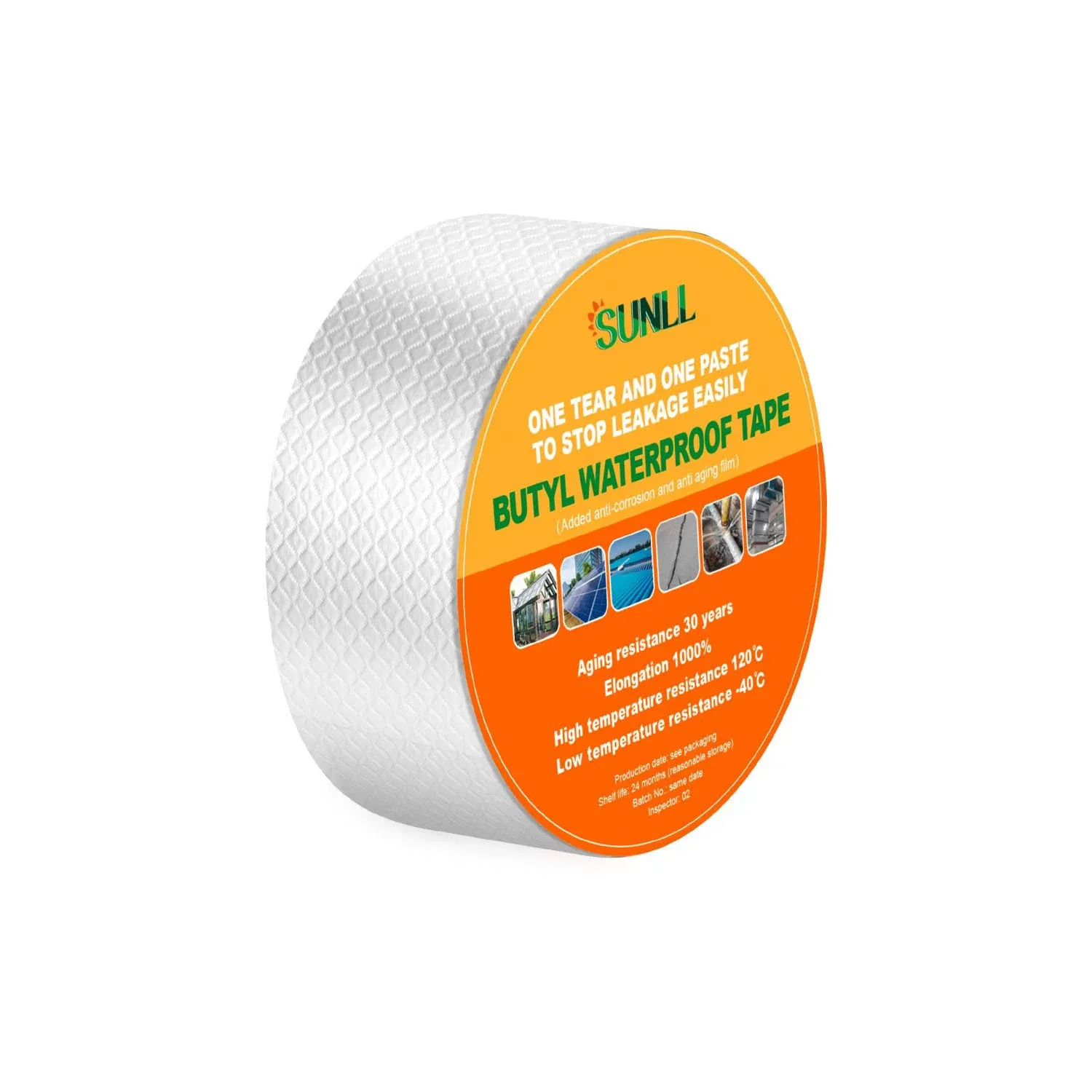 SUNLL Butyl Tape Upgraded Leak Proof Waterproof Butyl Strip Repair