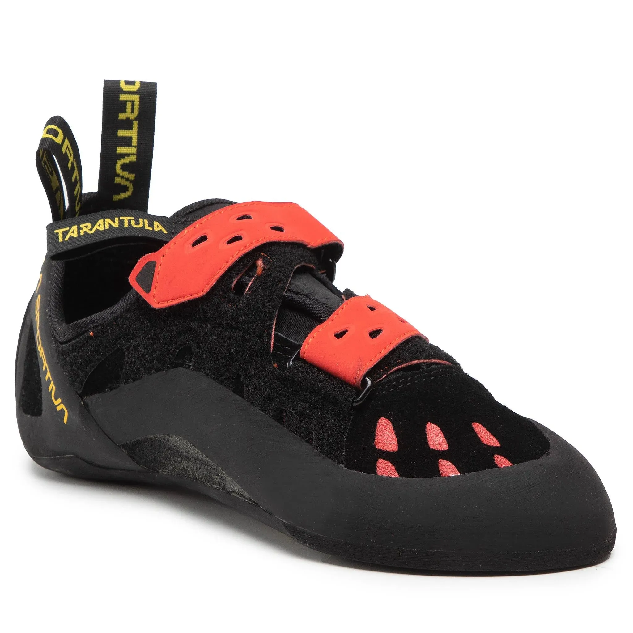 La Sportiva Tarantula Black/Poppy Climbing shoes-40.5