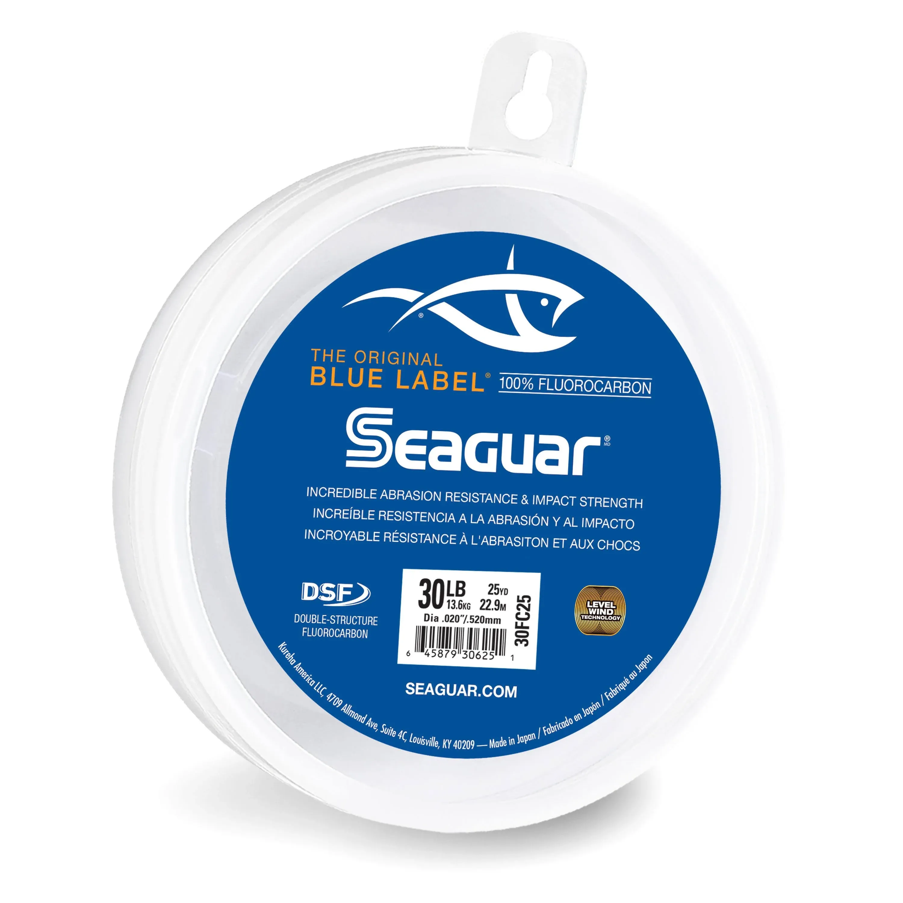 Seaguar Blue Label Fluorocarbon Leader 30 lb