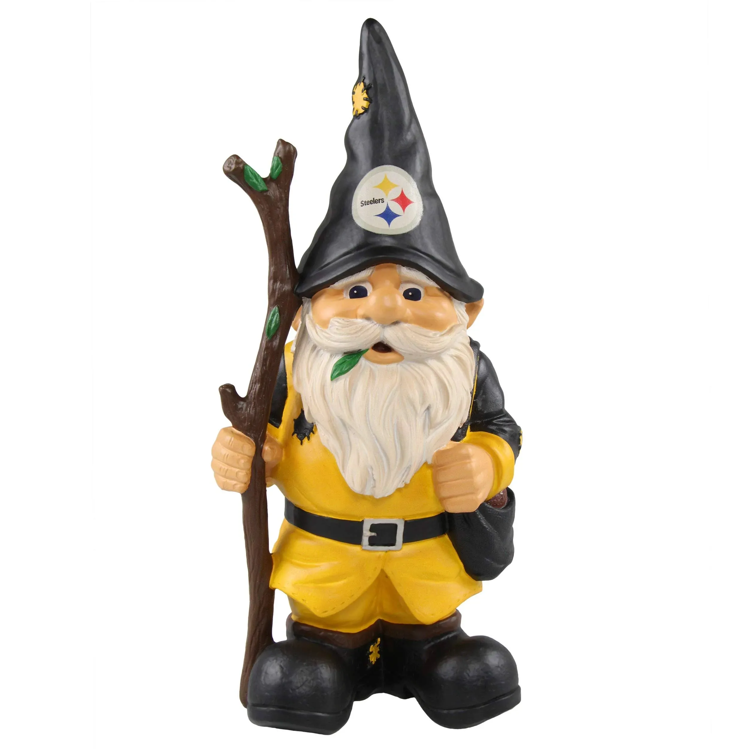 Pittsburgh Steelers NFL Holding Stick Gnome