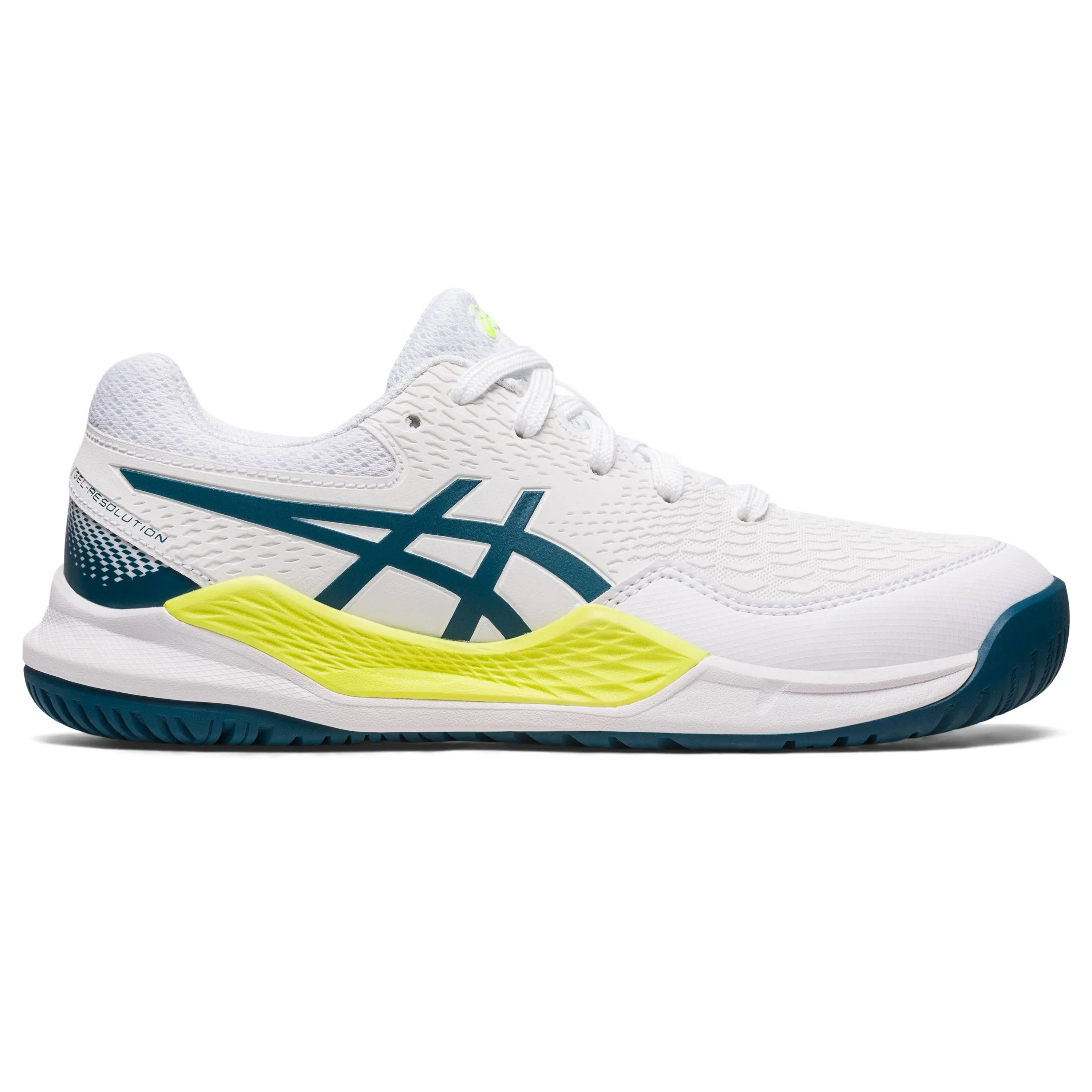 ASICS Gel-Resolution 9 Junior White/Restful Teal 3.5 Medium