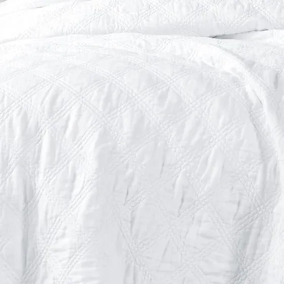 Linen Front/Cotton Back Quilt - Levtex Home