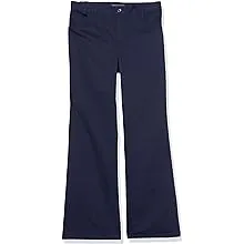 French Toast Girls School Uniform Pull-On Twill Bootcut Pants, Sizes 4-20 & Plus