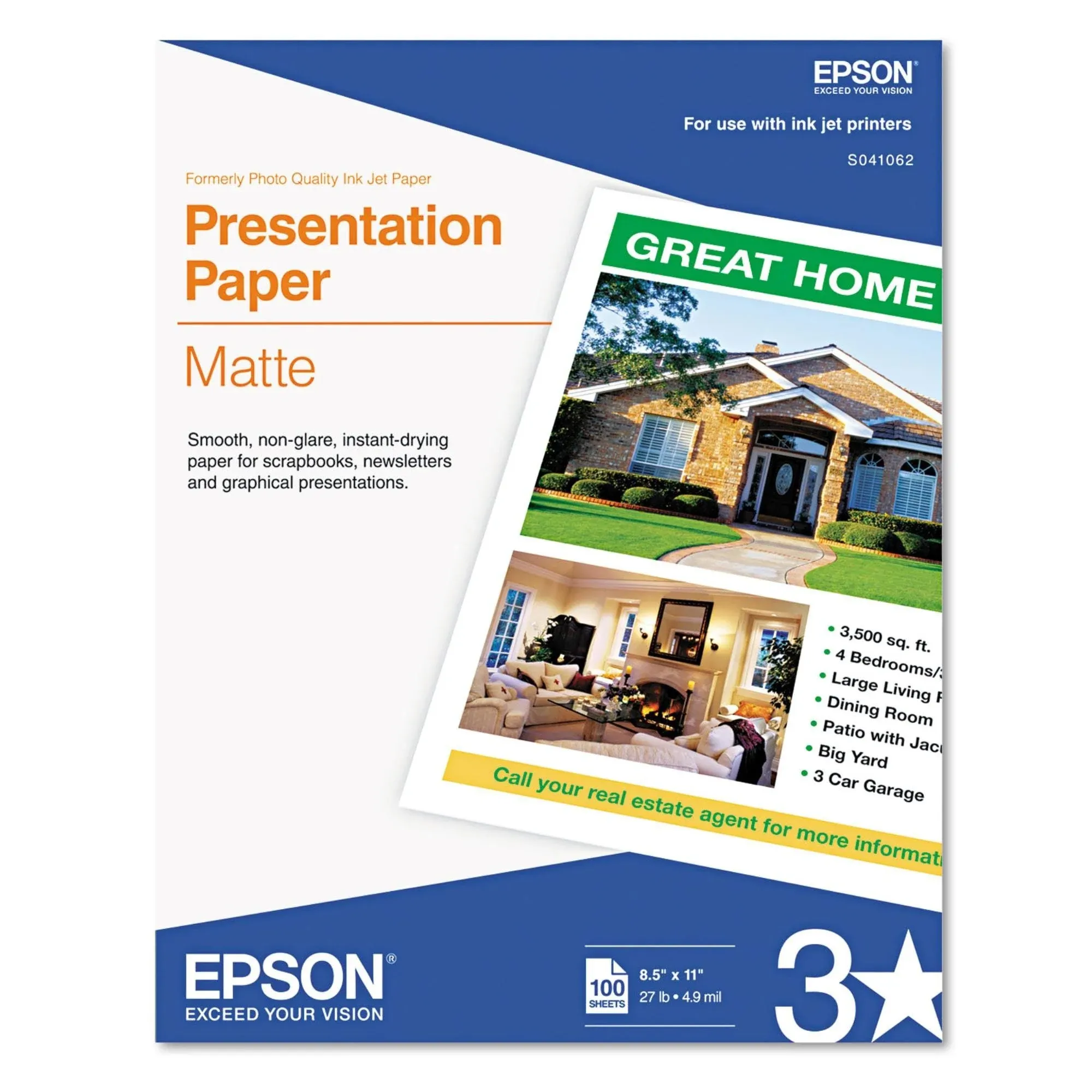 Epson Matte Presentation Paper