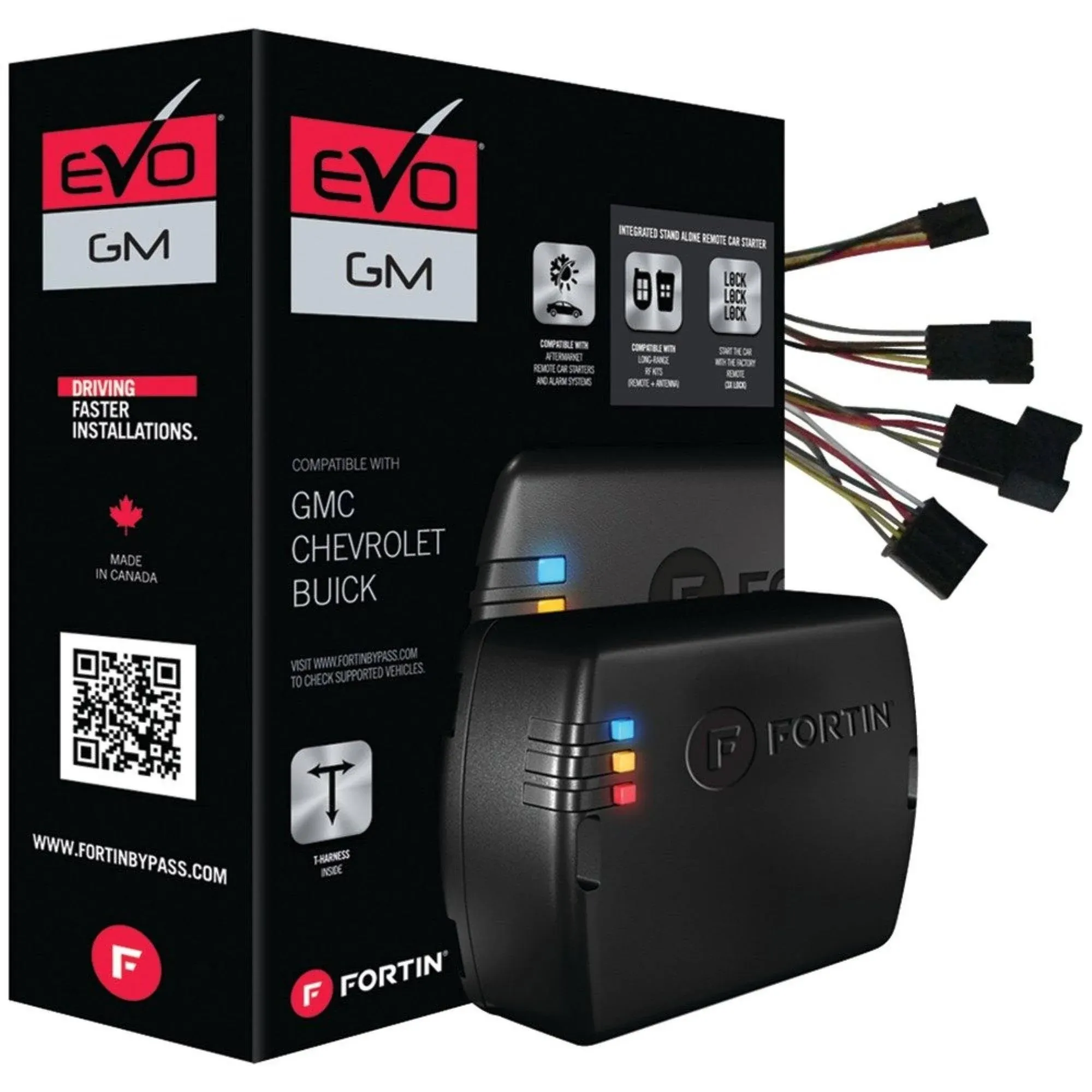 Fortin EVO-GMT4 Stand-Alone Add-On Remote Start Car Starter System for Cadill...