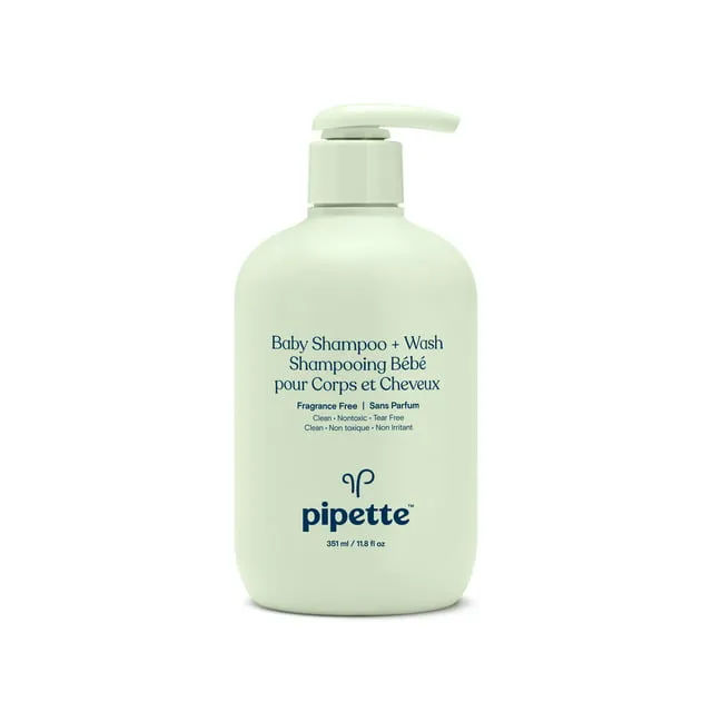 Pipette Baby Shampoo & Wash Fragrance Free