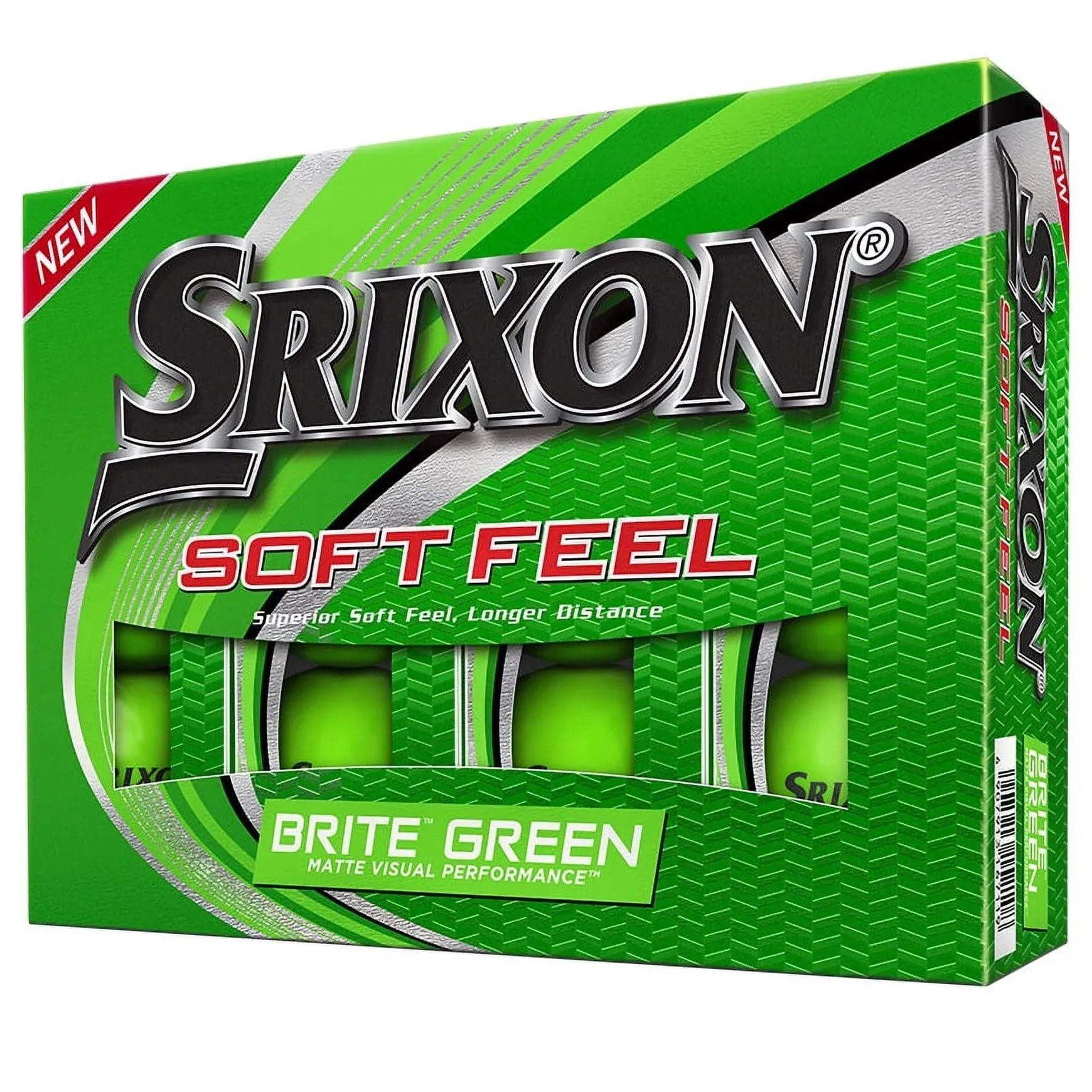 Srixon Soft Feel Matte Color Mix Near Mint AAAA 12 Used Golf Balls 4A